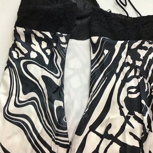 Mary L Couture Floral Silk Slip Dress Flowy Maxi Style Good Condition Size 2 - Picture 6 of 14